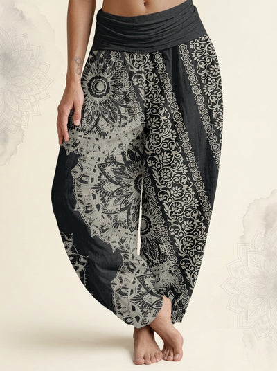Mandala Cotton Harem Pants